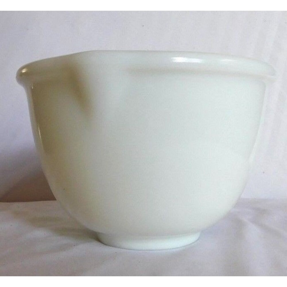 Sunbeam Milk Glass SMALL Mixing Bowl Replacement 6.5"x5"